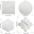 Allazone 52 PCS Mesh Plastic Canvas Sheets 4 Shapes Plastic Canvas for DIY Crafts Embroidery Cross Stitch, Acrylic Yarn Crafting, Knit and Crochet...