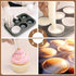 500pcs Standard white cupcake liners for baking,food grade cupcake wrappers,non-stick, greaseproof parchment muffin liners,by Bake Choice (500PCS ...