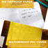 10 Pack Waterproof Pocket Notebook 3.5 x 5.5 Small Weatherproof Notepad Mini Field Notebook for Outdoor Activities Tactical Travel Recording Suppl...