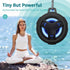 EBODA Bluetooth Shower Speaker, Portable Bluetooth Speakers, IP67 Waterproof Wireless Speaker with LED Light, Floating, 2000mAh, True Wireless Ste...