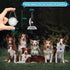 4 Modes Dog Lights for Night Walking, IP68 Waterproof Dog Collar Light, High Capacity Rechargeable Collar Lights for Night Time Clip On, Small and...