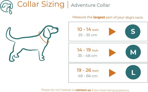 Embark Adventure Dog Collar with Soft Padded Neck, Matching Set with The Adventure Leash and Harness, Pet Collars for Dogs & Most Breeds - Dog Col...