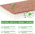 HOMEXCEL Natural Scrub Sponges Kitchen 24 Pack, Non-Scratch Cleaning Sponges for Dishes, Cellulose Sponges Safe on Non-Stick Cookware, Dual Sided ...