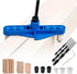 74 PCS Handheld Dowel Jig Kit, 2 in 1 Center Scriber Line Doweling Hole Jig with Wood Dowels Pins Drill Bits for Woodworking Drilling and Marking...