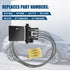 973-582 HVAC Fan Blower Motor Resistor with Wire Harness Replacement for 2005-2020 Toyota Tacoma, Replace# 4P1650, JA1772, RU1435, RU746, 87138040...
