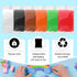 Air Dry Clay, 6.3OZ White Molding Clay, Soft Modeling Clay for Kids, Age 3-12, Air Dry Clay for Adults, Light Weight Air Dry Clay, Perfect Clay fo...