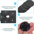ABOOFAN 6pcs Dollhouse Miniature Records 1:12 Scale Mini Record Tiny Music Room Furniture Model Doll House Accessory for Micro Landscape Cake Topp...