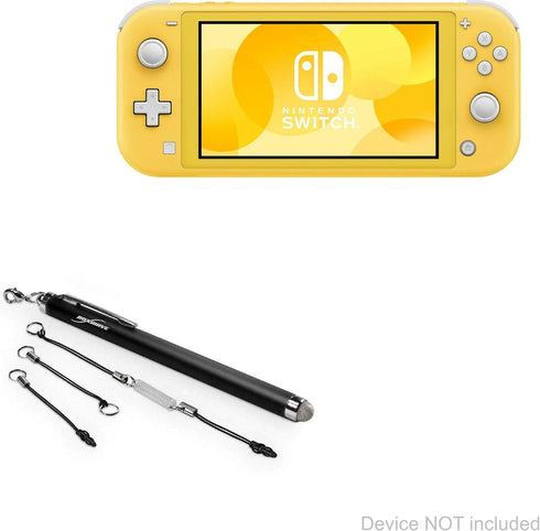 BoxWave Stylus Pen Compatible with Nintendo Switch Lite - EverTouch Capacitive Stylus, Fiber Tip Capacitive Stylus Pen for Nintendo Switch Lite - ...