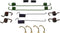 Dorman HW7181 Rear Drum Brake Hardware Kit Compatible with Select Ford Models...