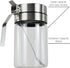 Glass Condiment Jars with Stainless Steel Lids and Spoons for Serving & Storing Sugar Spice Salt Seasoning in Home Kitchen Coffee Bar Restaurant, ...