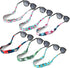 Flutesan 6 Pieces Floating Sunglasses Strap Hawaiian Float Neoprene Eyewear Retainer Summer Glasses Strap Sport Glasses Holder for Men Women...