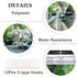 Baocicco Nature Landscape Shower Curtain Summer Forest River Jungle Waterfall Lake Window Scenery Shower Curtains Decorative for Bathroom Waterpro...