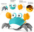 Hirger Crawling Crab Baby Toy: Tummy Time Toys for Infant 3 6 9 12 18 Months - Walking Dancing Crab for Toddler 1 2 3 4 Year Old - Music Birthday ...