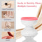 Reiyu Makeup Brush Cleaner Machine, Electric Makeup Brush Cleaner, Automatic Spinning Make Up Brush Cleaner Fit for All Size Makeup Brush?White?...