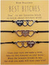 Best Friend Matching Bracelet Friendship Sister Bracelets Gift for BFF Friend Women...