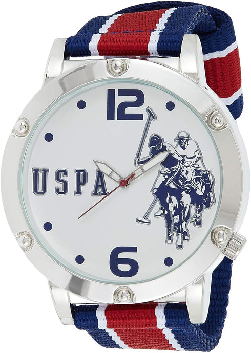 U.S. Polo Assn. Men's usc57003 Analog Display Analog Quartz Multi-Color Watch...