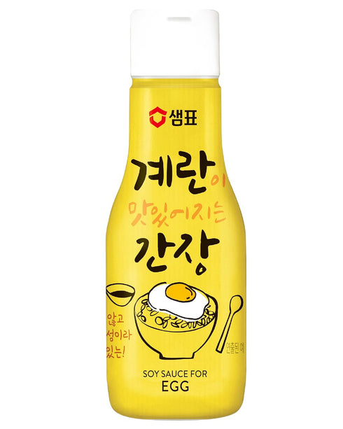 SEMPIO Soy Sauce for Egg Dishes - 25% Less Sodium, Made in Korea, Ideal for Rice, Noodles and Family Umami Sweetness, Kelp & Katsuo Infused, Flavo...