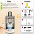 Electric Makeup Brush Cleaner Machine Cosmetic Brush Cleaner Automatic Spinning Blender Cleaner Machine Fit Makeup Brush...