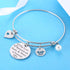 Aunt Bracelet from Niece Nephew - Bangle Bracelet Gifts for Auntie - Jewelry for Aunt and Niece...