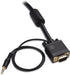 Cable Matters VGA Cable with Audio (SVGA Monitor Cable with 3.5mm Stereo Audio) 10 Feet...