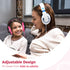 rockpapa Comfort Kids Headphones for School, Lightweight Childrens Boys Girls Teens Over-Ear Headphones Wired 3.5mm for CD DVD Player Tablet Phone...