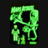 Super7 Mars Attacks Martian Destroying a Dog (Glow) - 3.75" Mars Attacks Action Figure with Accessory Vintage Collectibles and Retro Toys...