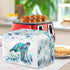 Hippie Sea Turtle Toaster Covers 2 Slice Toaster Dust Cover Toaster Bag Kitchen Appliance Covers Toaster Oven Dustproof Cover Machine Washable Aqu...