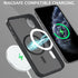 Telaso iPhone X Case, iPhone Xs Phone Case Compatible with Magsafe Wireless Charging Translucent Matte Back Slim Shockproof Anti-Scratch Anti-Yell...