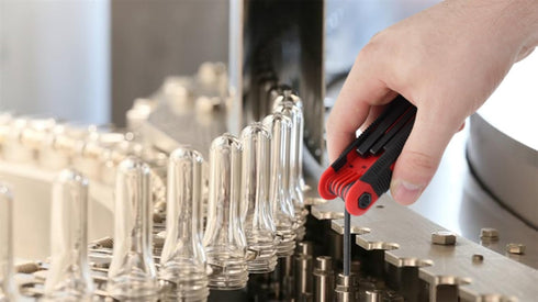 Allen Wrenches Sets - Hex Key Set - Red Folding Metric Hex Key Socket Set (8-Piece)...