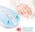 LeadsaiL Rechargeable Wireless Computer Mouse, 2.4G Portable Slim Cordless Mouse Less Noise for Laptop Optical Mouse with 5 Adjustable DPI Levels ...