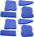 Caulk Tool LUORNG 2Set(8PCS) Sealant Silicone Finishing Tool Spreader Finishing Kit Caulking Grout Tools for Kitchen Bathroom Floor, Silicone Seal...