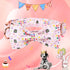 Elegant little tail Dog Collar with Bow, Birthday Cake Bow Tie Dog Collar, Cute Dog Bowtie Pet Gift Dog Collar for X-Small Puppy...