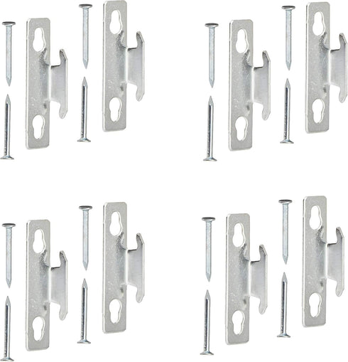 Kenney Mfg Kenney KN851 Single Curtain Rod Bracket, 4 Pack...