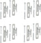 Kenney Mfg Kenney KN851 Single Curtain Rod Bracket, 4 Pack...