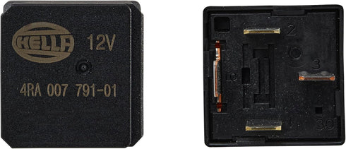 HELLA 007791011 12V 40 Amp SPST Relay with Resistor, Multi...