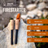 Fire Starter - 3/8" Thick Ferro Rod with Striker and Paracord Wrist Lanyard – Waterproof Flint Fire Steel Survival Lighter for Your Camping, Hikin...