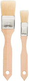 REDECKER Pastry Brushes Set with Untreated Beechwood Handles - 2 Different Sizes - Multi-purpose Brushes - Natural Bristle Basting Brush for Glazi...