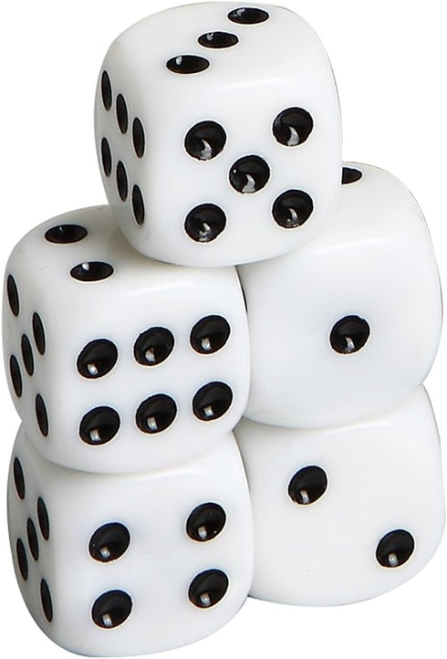 Hathaway Modifier Dice Cup with 5 Dice, Black, 16mm...
