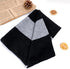Fashion Long Shawl Winter Thick Warm Wrap Scarf Polyester Fiber Soft Black Gray Stripes for Adult Women Men Unisex...