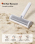 HomeRunPet Pet Portable Hair and Fur Remover, Reusable Lint Roller, Remove Cat and Dog Hair from Clothes, Couches, Furniture and Bedding. Multi Su...