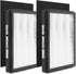 2-Pack IAF-H-100A True Idylis A Replacement Filter, Compatible with FAP-C01-A, Idylis Air Purifiers AC-2119, IAP-10-100, IAP-10-150, IAPC-40-140, ...
