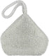 Vgift Upgraded Medium Rhinestone Wrist Purse, Women Bling Evening Bag Sparkly Clutch for Prom Night Out Cocktail...