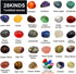 28Pcs Rock & Mineral Collection Set for Adults and Kids,Tumbled Polished Crystal Stones Healing Stones for Chakra Balancing,Jewelry Making,Home De...