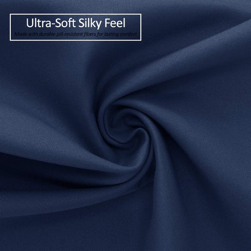 Nestl Soft Pillow Shams Set of 2 - Double Brushed Microfiber Pillow Covers - Hotel Style Premium Bed Pillow Cases, with 1.5” Decorative Flange, St...