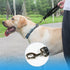 12" Dog Short Leash Lead -Heavy Duty for Puppy Small Medium Large Dogs (Black White)...