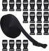 RETON 0.79 Inch Wide 10 Yards Black Nylon Webbing Strap + 20 PCS Adjustable Buckles Plastic Side Release Buckles...
