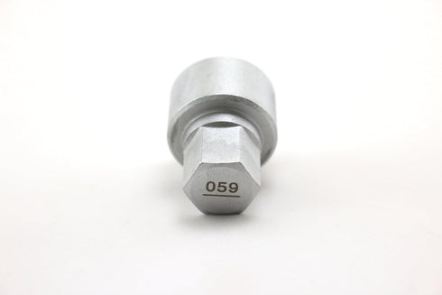 TEMO #59 Wheel Lock Lugnut Anti-Theft Lug Nut Screw Removal Socket Key S3055 for BMW Vehicles...