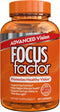 Focus Factor Advanced Vision Formula (60 Count) - Eye Vitamins with Vitamin C, Vitamin E, Lutemax® 2020 - Lutein and Zeaxanthin Supplement for Eye...