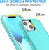 AICase for iPhone 13 Mini Case(5.4") with Glass Screen Protector, Heavy Duty Drop Protection Full Body Rugged Shockproof/Dust Proof Military Prote...