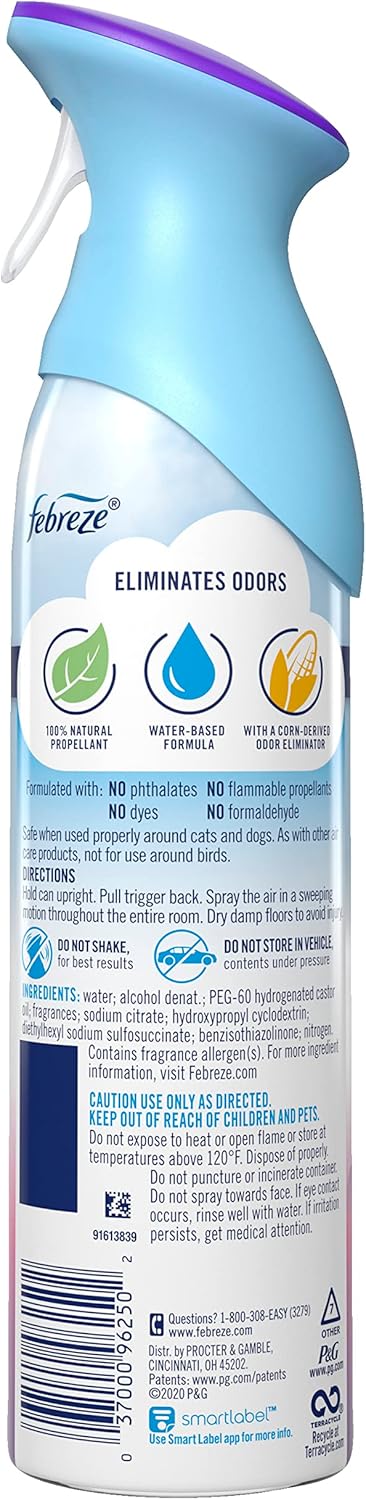 Febreze Odor-Fighting Air Freshener with Gain Moonlight Breeze Scent, 8.8 fl oz...